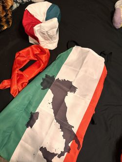 Women Chef Costume, Italian Chef Costume Chef Hat and Apron for Women Italian Flag 