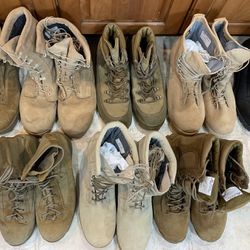 Military Surplus Boots, Size 11.5, 12, and 12.5