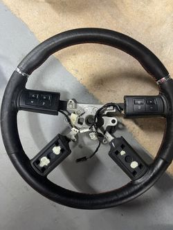 SRT Suede And Leather Steering Wheel SRT8