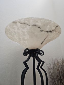 Marble lamp head