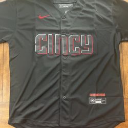 Elly De La Cruz #44 Cincinnati Reds City Connect Large  Jersey