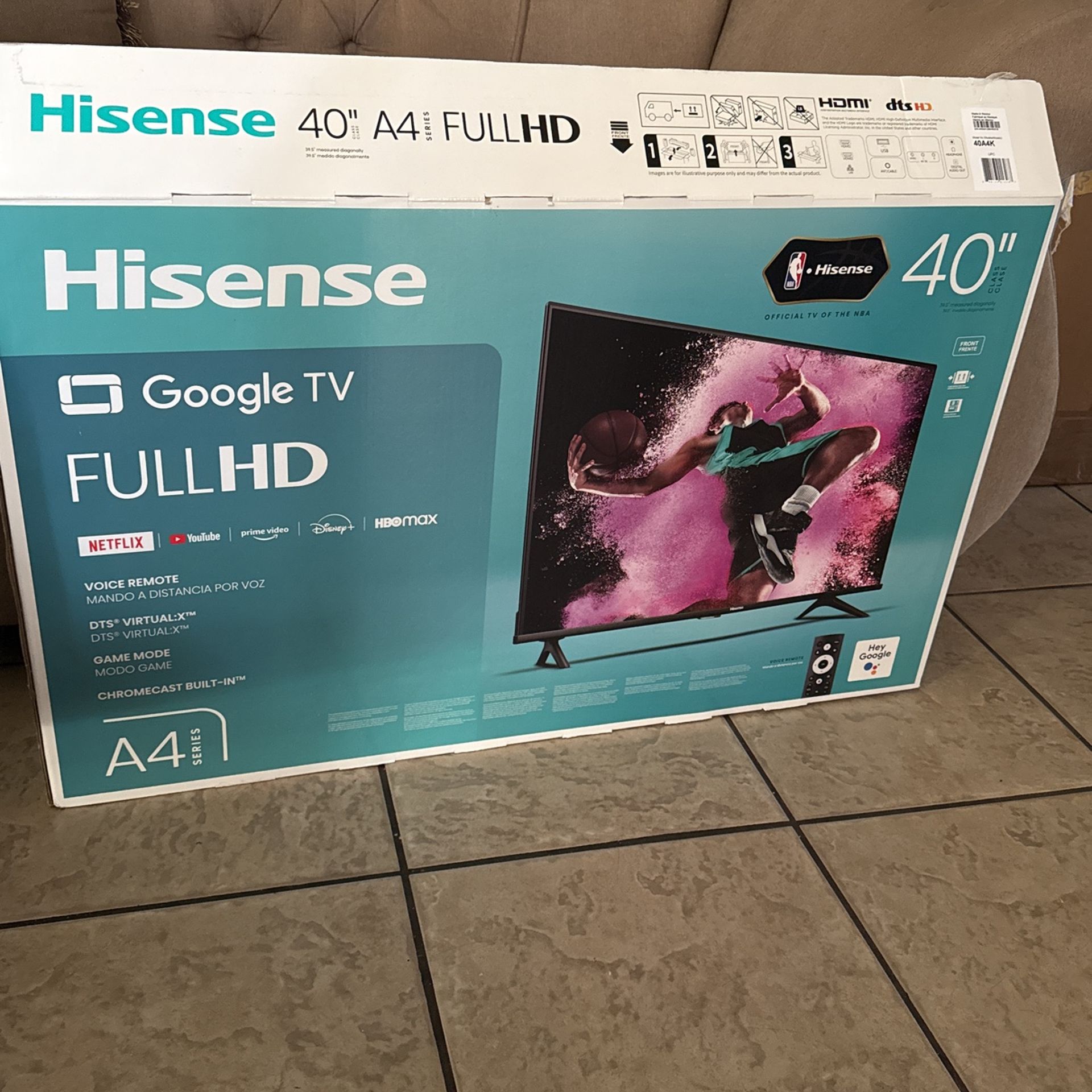 Flat Screen TV 40”