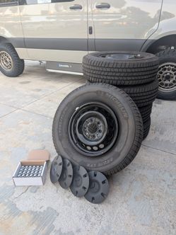 5 Michelin Agilis LTX LT245/75R16 OEM Mercedes Tires