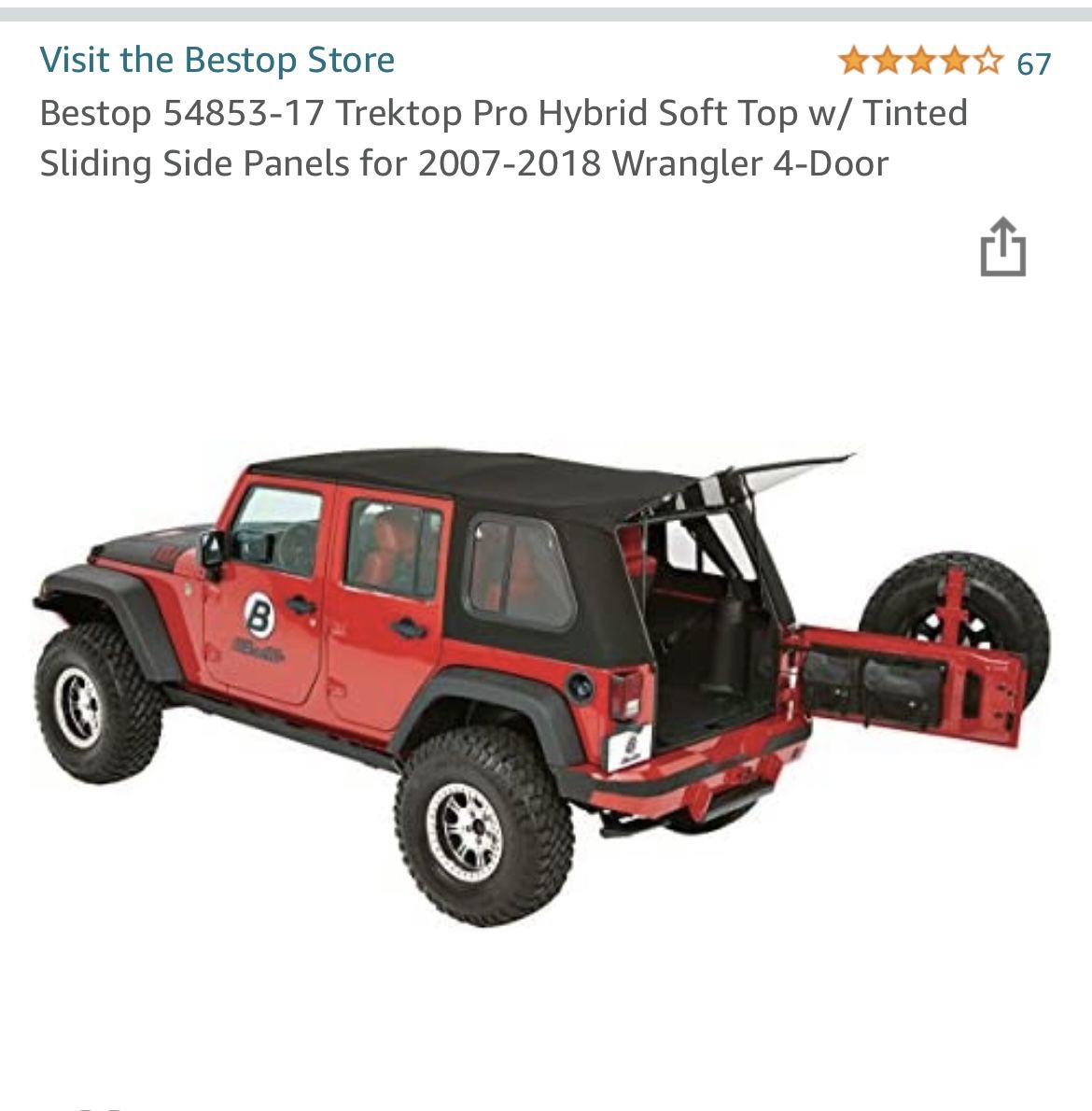 JEEP WRANGLER HYBRID SOFT TOP