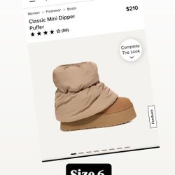 Classic mini Dipper Puffer Ugg