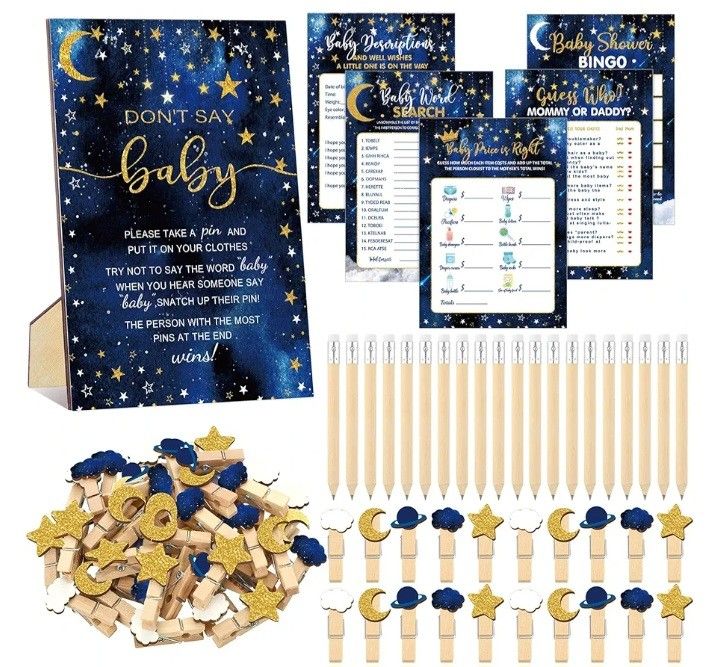 Patelai 321 Pcs Twinkle Little Star Theme Baby