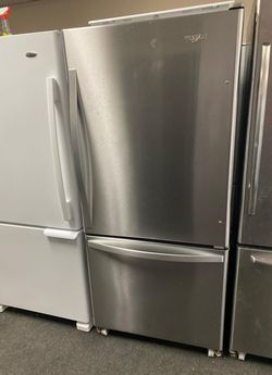Whirlpool Bottom Freezer Stainless Refrigerator
