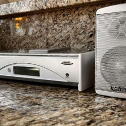 JVC FS-SD5 Executive Mini CD Stereo System with Infinity Total Solutions SAT-750 2-way Speakers – Like NEW!