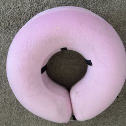 Soft Inflatable Dog Collar Pink 
