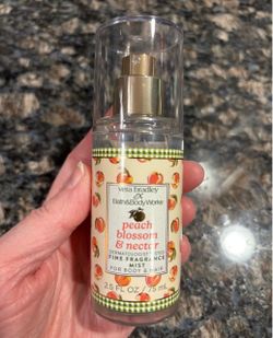 NEW BATH AND BODY WORKS PEACH BLOSSOM & NECTAR MINI SPRAY $5!
