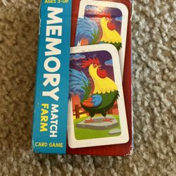 School Zone - Memory Match Farm Card Game - Ages 3+ Preschool to Kindergarten...