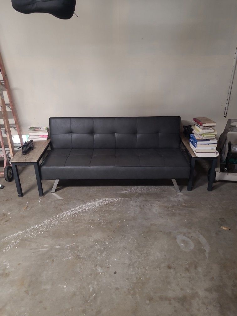 Black Couch/Bed