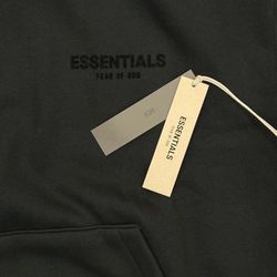 Black Essential Hoodie (All Sizes) Black NEGOTIABLE 