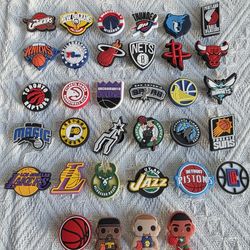 Basketball Shoe Charms, Set Of 34