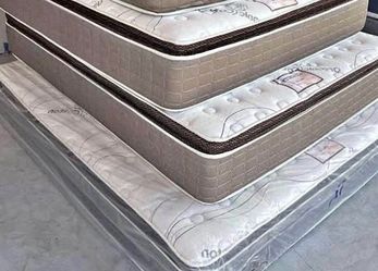 Serenity jumbo queen size mattress set