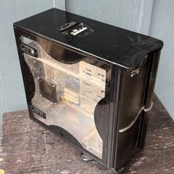 VTG Thermaltake Tsunami Dream ATX PC Case Black Retro Gaming NO KEY SEE DESC