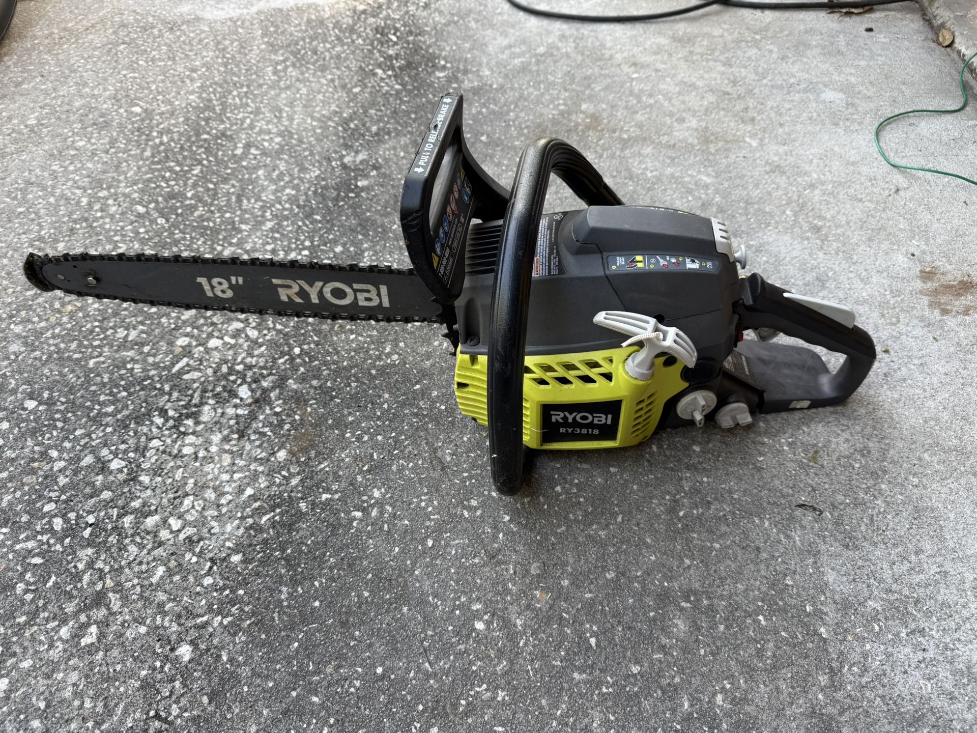 RYOBI Chainsaw RY3818