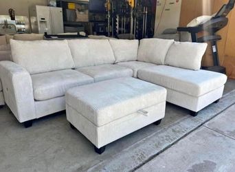 Brand New Sofa And Ottoman