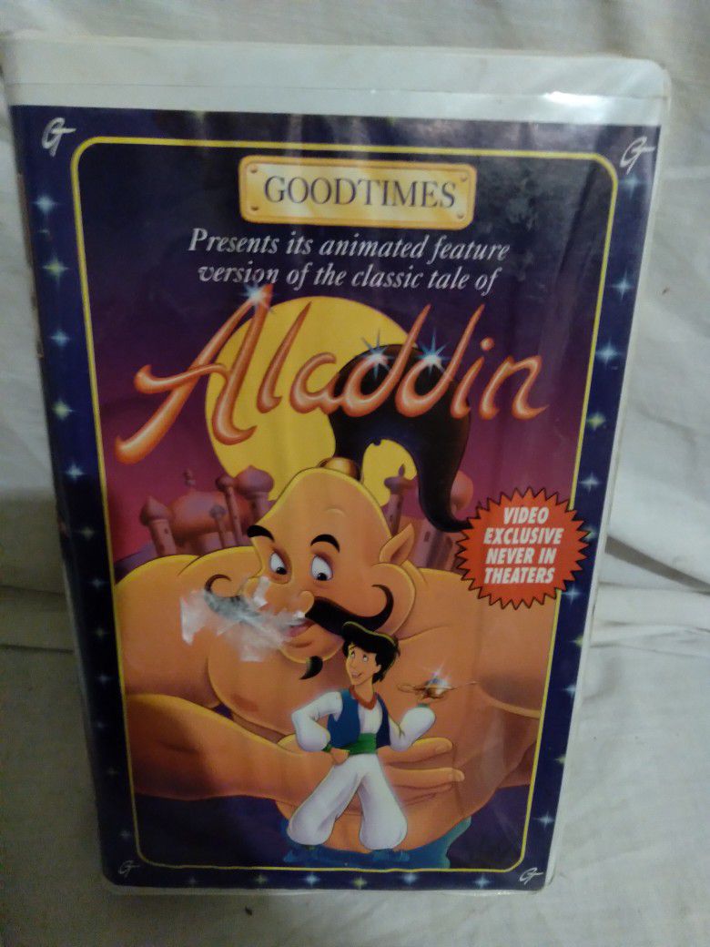 Aladdin VHS Goodtimes