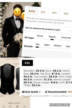 Men's Velvet 3 Piece