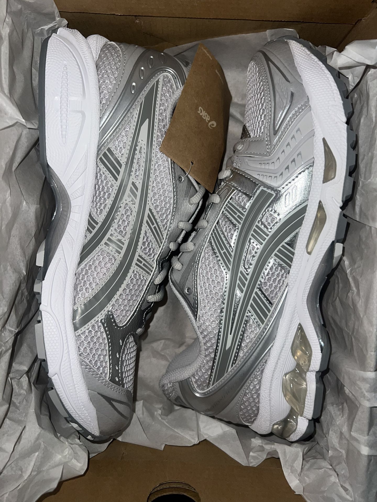 Asics Gel Kayano 14 Silver Surfer Size 8.5 Mens 10 Womens New