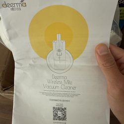 Deerma Wireless Mite Vacuum Cleaner 