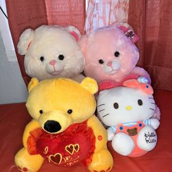 Valentine’s Day’s Gift Plushies $15 Each 