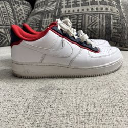 Nike Air Force 1 Low '07 LV8 Double Layer Obsidian Red AO2439-100 Men’s Size 9M
