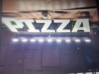 Pizza & beer Lighting  Sign