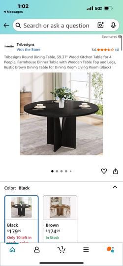 Brand New Dinner Table