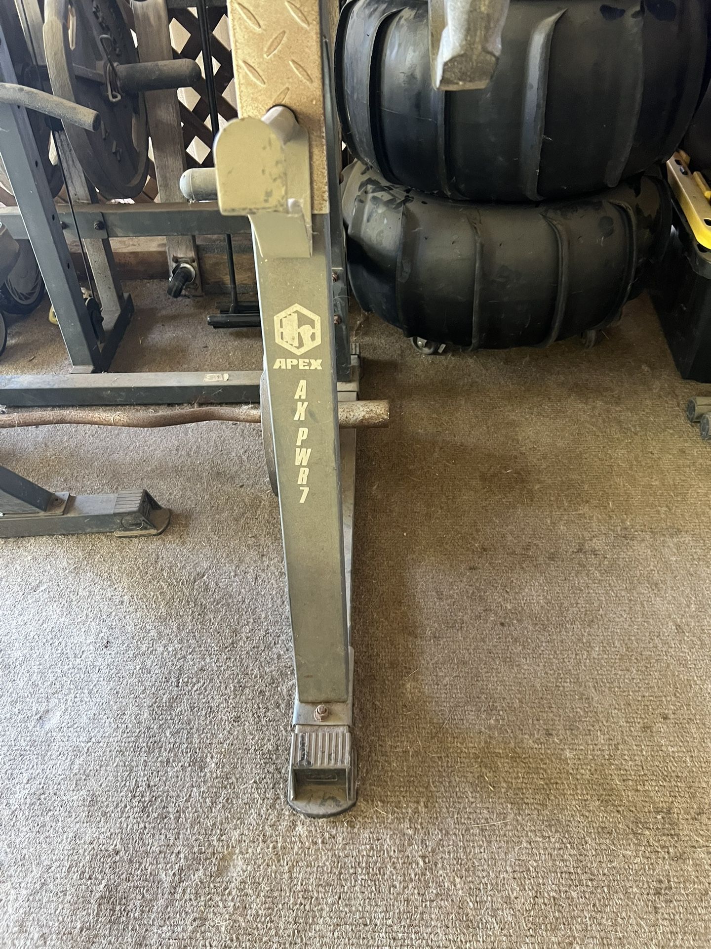 Apex Weight Bench Plus Weights
