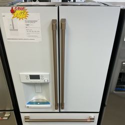 Cafe 22.2 cu. ft. Counter Depth French Door Refrigerator w/Hot Water Dispenser