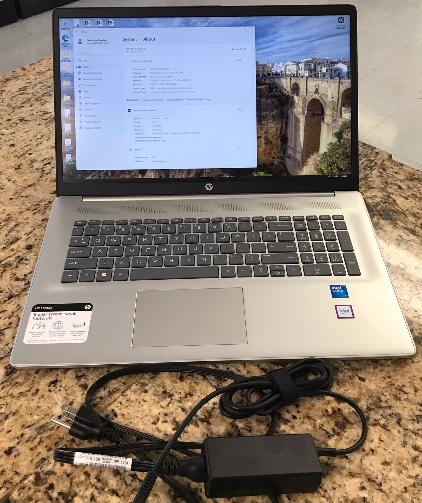 HP 17-CN4033CL Laptop #28218