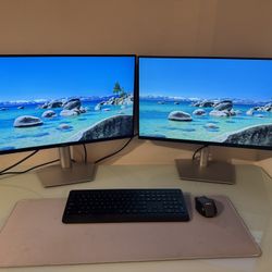 27 Inch Dell Dual Monitor Bundle