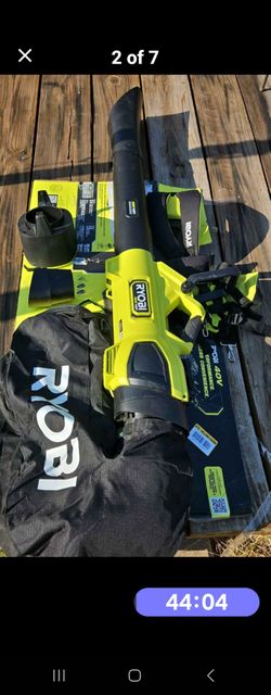 Ryobi 40V 'HP' vacuum/mulcher, blower(Tool only)