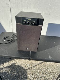 Yamaha YST-SW105 Sub woofer 80 amp