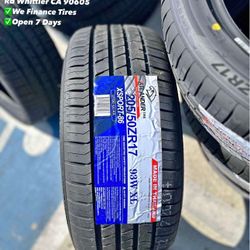 205/50ZR17 Atlander New Set of Tires Installed and Balanced Set de Llantas Nuevas Instaladas y Balanceadas