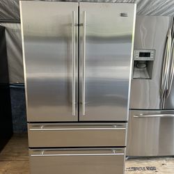 Ge 4 Door Refrigerator   60 day warranty/ Located at:📍5415 Carmack Rd Tampa Fl 33610📍 