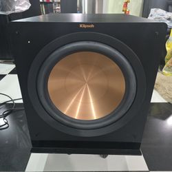 Klipsch R 115SW NA 800-WATT Peak 15"Subwoofer working good 👍 very nice sound but little hot the top right side from Amplifier of Subwoofer 