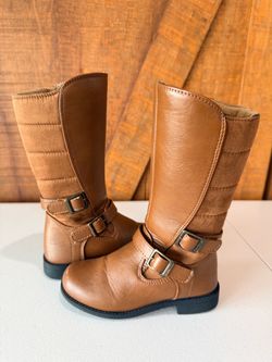 Girl’s Brown Boots (Size 12 Little Kids)