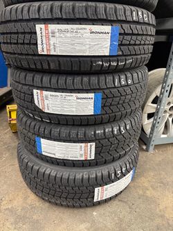 Set of brand new 235/65/18 IronMans