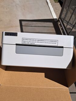 Barcode Printer with sticker label sheets