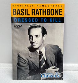 Basil Rathbone Dressed to Kill DVD 1946 Sherlock Holmes Movie Classics Remaster