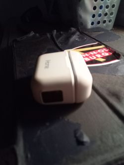 White earbuds
