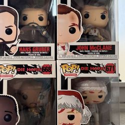 Die Hard Funko Pop Set