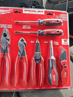 Milwaukee 7 peace Tools