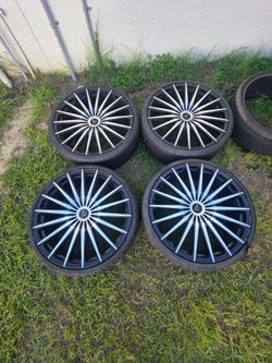 22"  Rims with tires