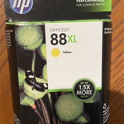 NEW - Genuine HP Officejet 88XL C9393AN (Yellow) Printer Ink Cartridge 