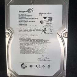 Seagate 1 TB Hard Drive