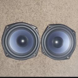 Polk Audio (2) 5.25" Drivers From Working RM4600 Center Channel MW5533